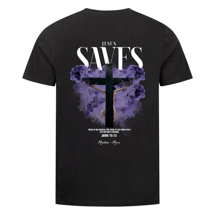 Jesus Saves Streetwear Shirt Backprint