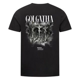 Golgatha Variante, Mountain Movers christliches Design