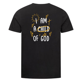 Child of God colour Shirt Backprint Variante, Mountain Movers christliches Design