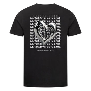 Do everything in love heart Shirt Backprint