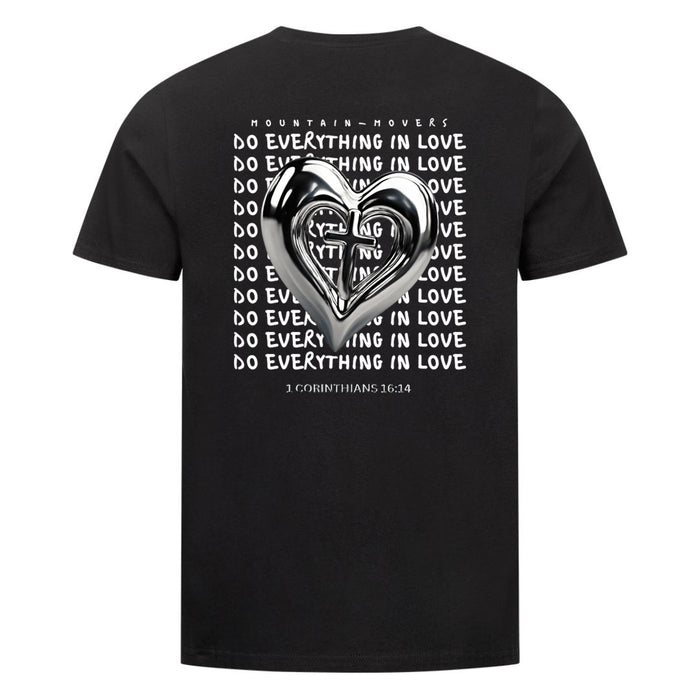 Do everything in love heart Shirt Backprint