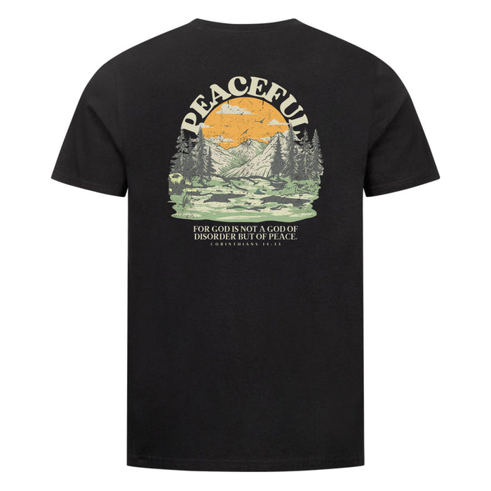 Peaceful shirt back print