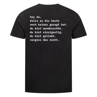 Keiner gesagt  Shirt Backprint