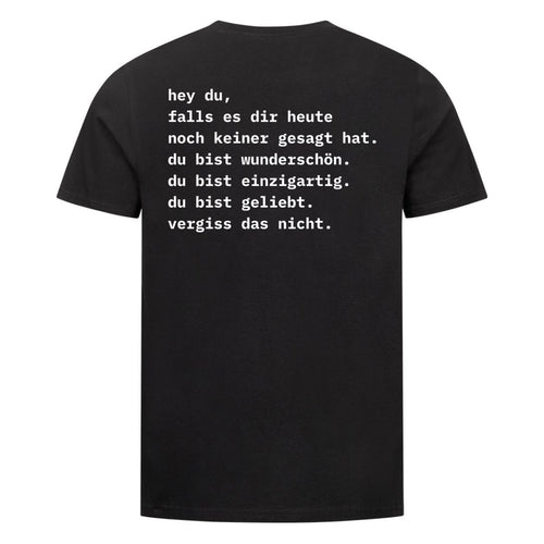 Keiner gesagt  Shirt Backprint