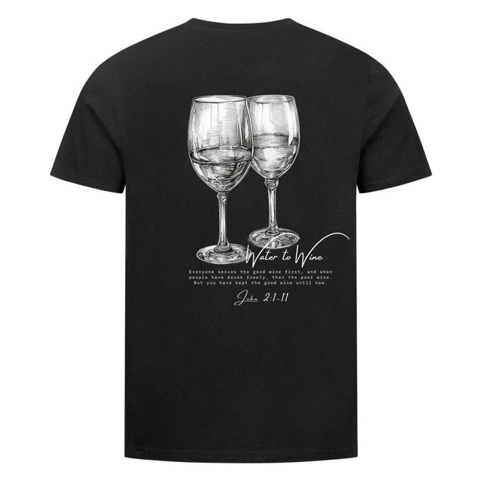 Water to Wine Sketch Backprint