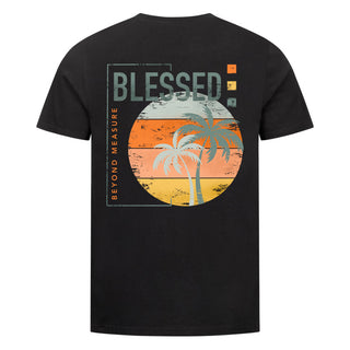 Blessed Retro Variante, Mountain Movers christliches Design