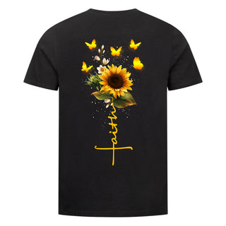 Faith Sunflower Variante, Mountain Movers christliches Design