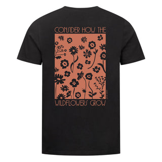 Wildflowers Shirt Backprint Variante, Mountain Movers christliches Design