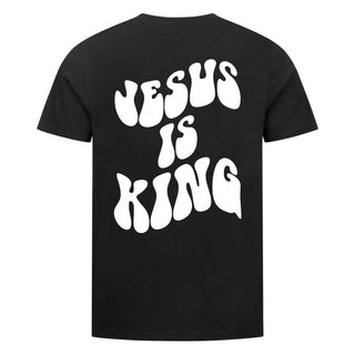 Jesus is King Schrift Variante, Mountain Movers christliches Design