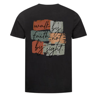 Walk by Faith Variante, Mountain Movers christliches Design