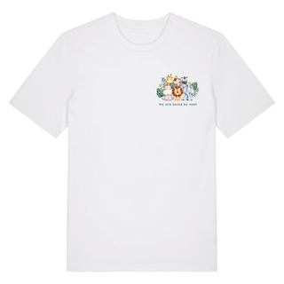 Saved by Noah Tierchen Shirt Variante, Mountain Movers christliches Design