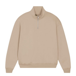 Soli Deo Gloria Half Zip Sweater Detailansicht, Mountain Movers christliche Streetwear
