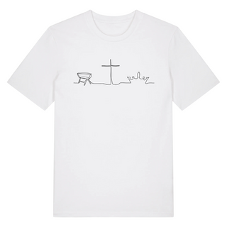 He changes everything Shirt Detailansicht, Mountain Movers christliche Streetwear