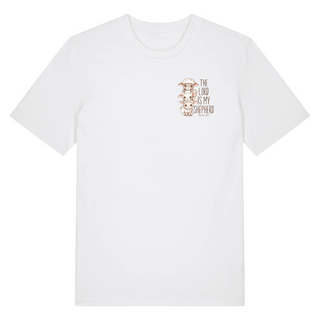 The Lord is my Shepherd Cute Shirt Detailansicht, Mountain Movers christliche Streetwear
