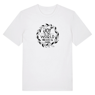 Joy to the World Circle Christmas Shirt