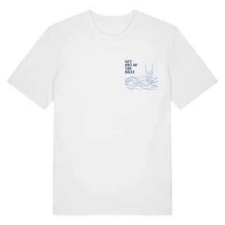 Get out of the Boat Shirt Variante, Mountain Movers christliches Design