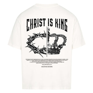 Christ is King Easter Oversize Shirt Variante, Mountain Movers christliches Design