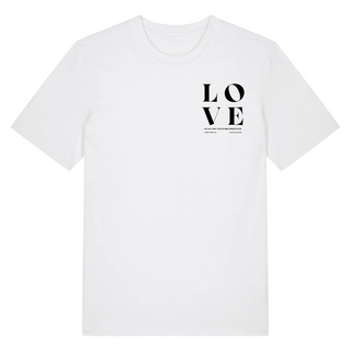 Alles geschehe in Liebe Shirt Detailansicht, Mountain Movers christliche Streetwear