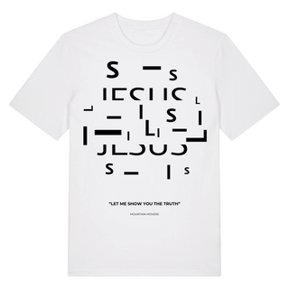 The Truth Shirt Detailansicht, Mountain Movers christliche Streetwear