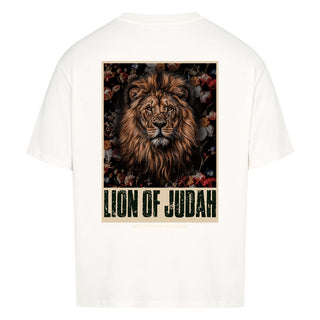 Lion of Judah Retro Oversized Shirt BackPrint