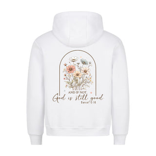 God is still good vintage Hoodie BackPrint Variante, Mountain Movers christliches Design