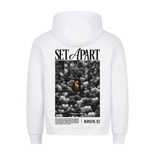 Set Apart Hoodie BackPrint Variante, Mountain Movers christliches Design