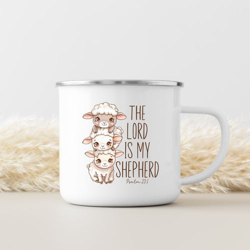 Shepherd Cute Emaille Tasse