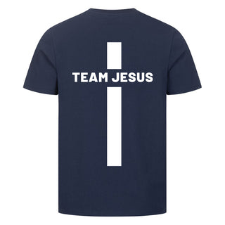 Team Jesus Detailansicht, Mountain Movers christliche Streetwear