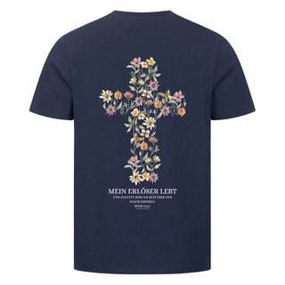 Mein Erlöser lebt  Shirt Backprint