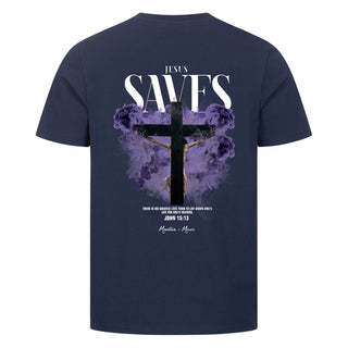 Jesus Saves Streetwear Shirt Backprint