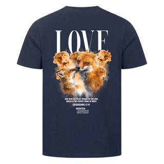Love Fox Streetwear Shirt Backprint