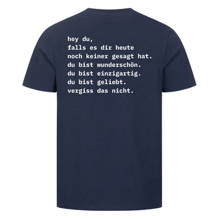 Keiner gesagt  Shirt Backprint