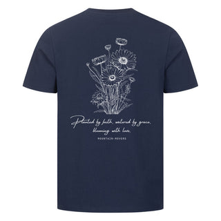 Planted by faith Detailansicht, Mountain Movers christliche Streetwear