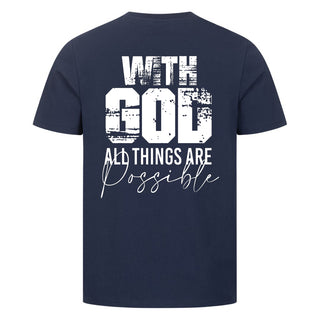 With God Detailansicht, Mountain Movers christliche Streetwear