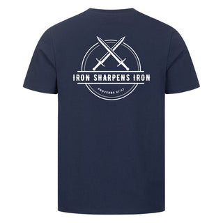 Iron sharpens iron Shirt Backprint