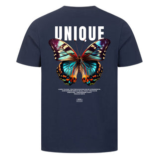 Unique Butterfly Shirt Backprint Detailansicht, Mountain Movers christliche Streetwear