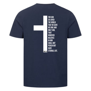 John 3:16 Detailansicht, Mountain Movers christliche Streetwear