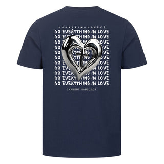 Do everything in love heart Shirt Backprint