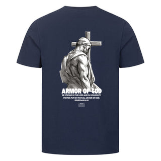 Armor of God Gym Detailansicht, Mountain Movers christliche Streetwear