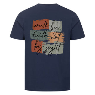 Walk by Faith Detailansicht, Mountain Movers christliche Streetwear