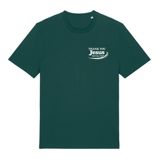 Jesus is King minimalist shirt back print