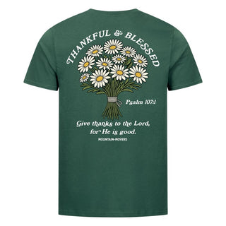 Thankful & Blessed Shirt Front & Back