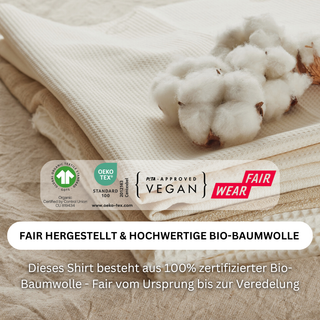 Grow Streetwear Unisex Shirt BackPrint Detailansicht, Mountain Movers christliche Streetwear
