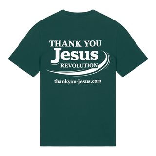 Jesus is King minimalist shirt back print