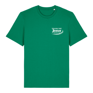 Jesus is King minimalist shirt back print