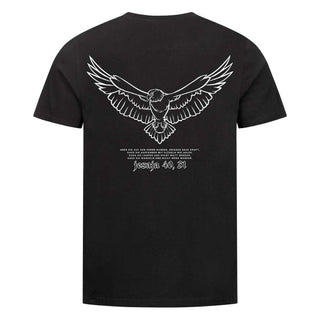 Adler Shirt Backprint Variante, Mountain Movers christliches Design