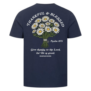 Thankful & Blessed Shirt Front & Back