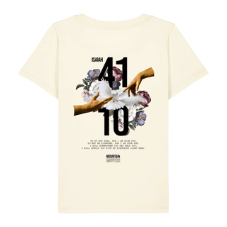 Jesaja 41:10 Frauen T-Shirt BackPrint, Rueckansicht