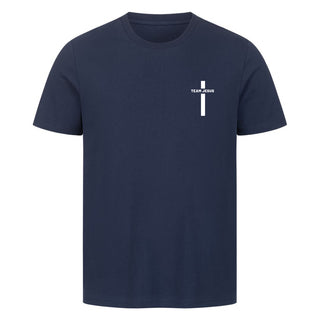 Team Jesus Detailansicht, Mountain Movers christliche Streetwear