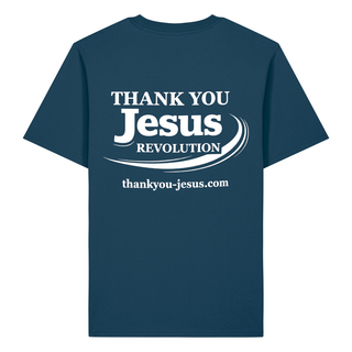 Jesus is King minimalist shirt back print